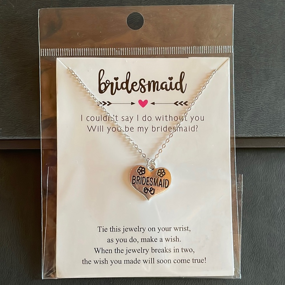 Bridesmaid Necklace!